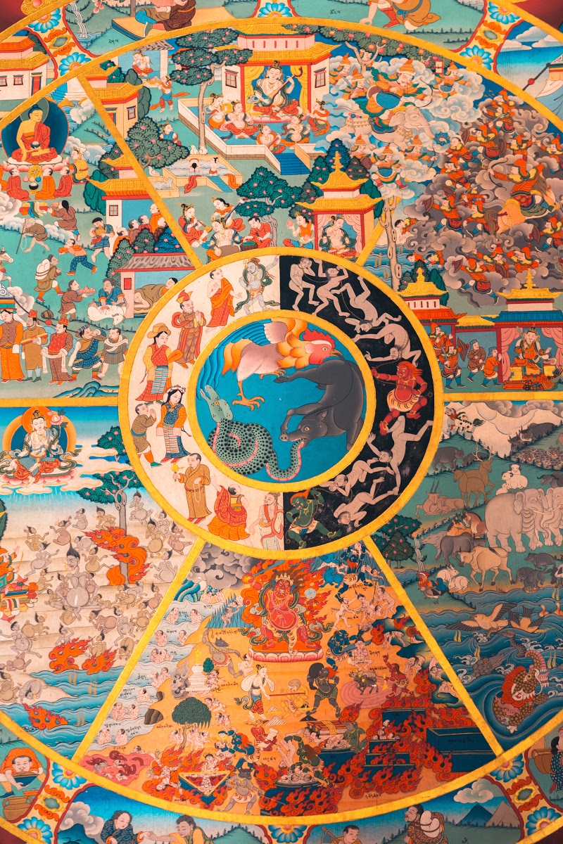 Hoạ phẩm Thangka: màu sắc văn hoá độc đáo vùng đất thiêng Tây Tạng