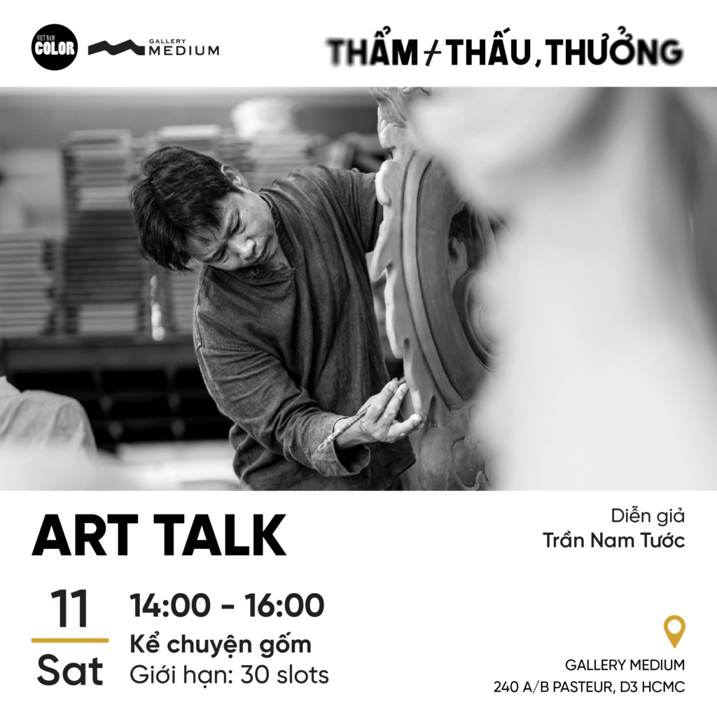 Thông báo triển lãm "Thẩm / Thấu, Thưởng"