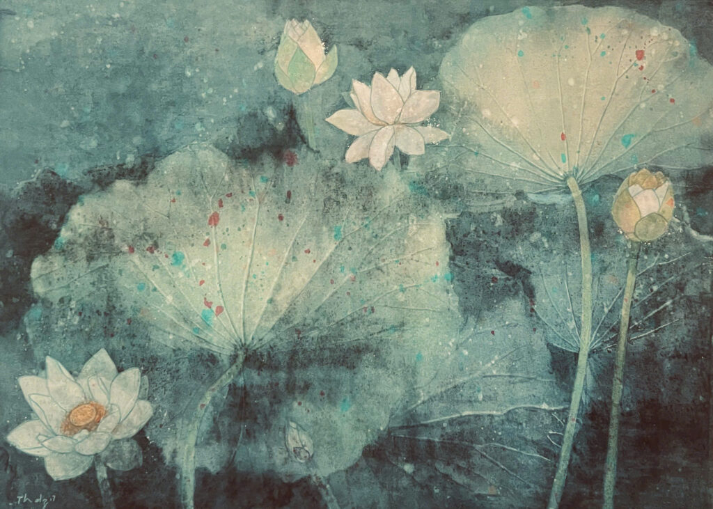 Miền ký ức Hà Nội trong tranh họa sĩ Đào Thành Dzuy